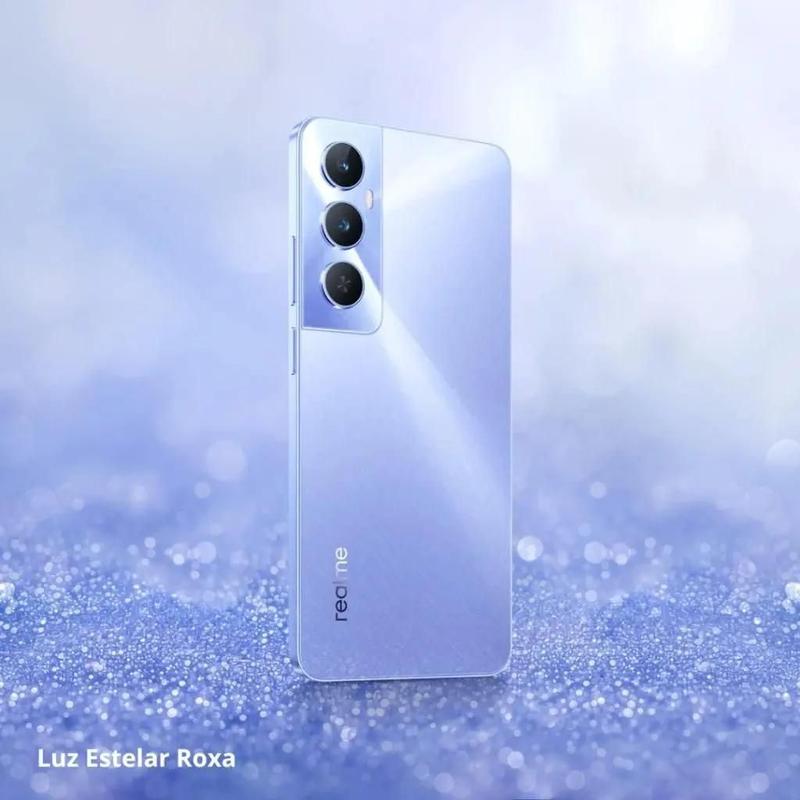 山*本様 realme C65 本体 5000mAh Smartphone Realme C65 4G 256GB / 8GB Ram Cor : Preto